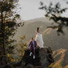 outdoor mountain wedding